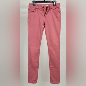 Burberry Brit Pink low rise skinny jeans. Size 26.